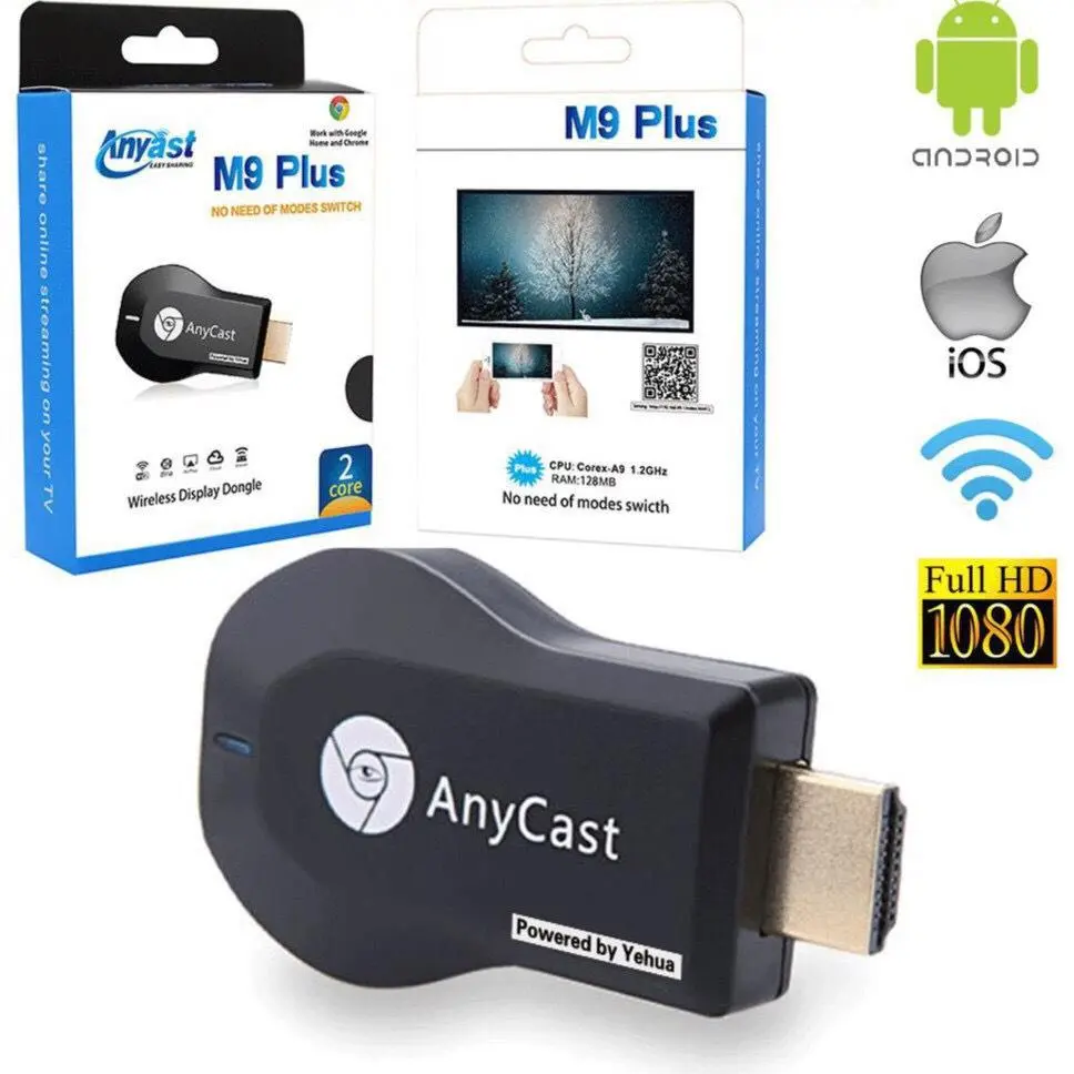 Any Cast M9 Plus TV Display