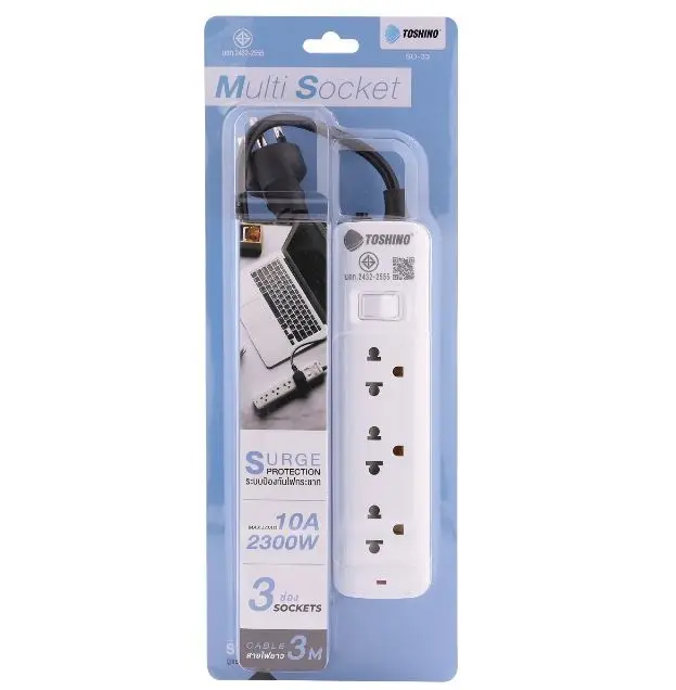 Toshino S0-33 Multi 3 Socket 3M