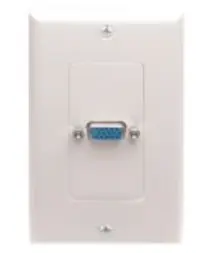 VGA 1 Port Plate
